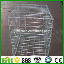 Fabrik liefern galvanisierte quadratisch geschweißte Gabion Box, geschweißte Gabion Mesh 50x50mm